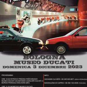Raduno di fine anno 2023 Regioni Emilia Romagna e Toscana Uno Turbo Club Italia